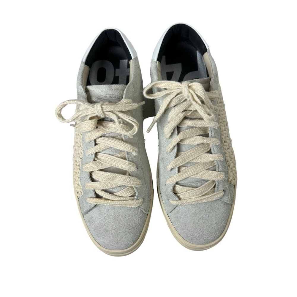 P448 Jack Sneaker Macrame Ecru 39 US 8.5 - Picture 3 of 10
